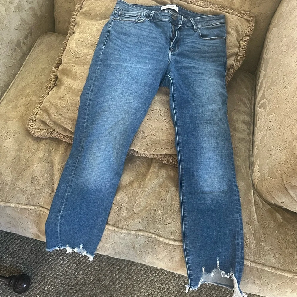 Abercrombie & Fitch Mid-Rise Super skinny Ankle
